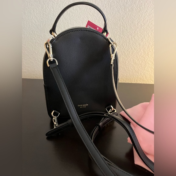 Kate Spade Francois French Bulldog Amelia Mini Backpack - Picture 9 of 13